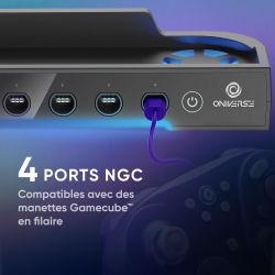 Support multifonction pour Switch 2 Hubble - Noir (Switch 2)