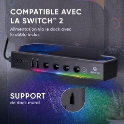 Support multifonction pour Switch 2 Hubble - Noir (Switch 2)