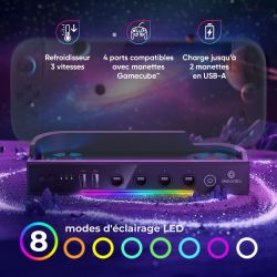 Support multifonction pour Switch 2 Hubble - Noir (Switch 2)