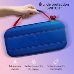 ETUI DE PROTECTION ET TRANSPORT ONIVERSE - BLEUE (SWITCH / SWITCH OLED)