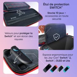 ETUI DE PROTECTION ET TRANSPORT ONIVERSE - BLEUE (SWITCH / SWITCH OLED)
