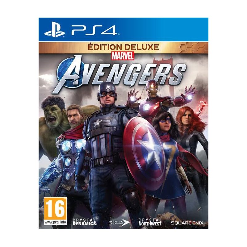 MARVELS AVENGERS DELUXE EDITION PS4 MARVELS AVENGERS DELUXE EDITION PS4