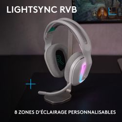 CASQUE LOGITECH G522 LIGHTSPEED LIGHTSYNC RVB HEADSET - WHITE