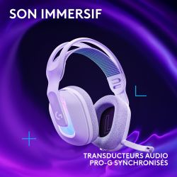 CASQUE LOGITECH G522 LIGHTSPEED LIGHTSYNC RVB HEADSET - WHITE