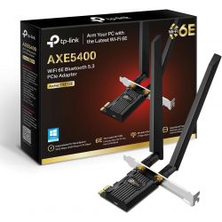 CARTE RESEAUX WIFI 6E + BLUETOOTH 5.3 TXE72ETP-LINK AXE5400