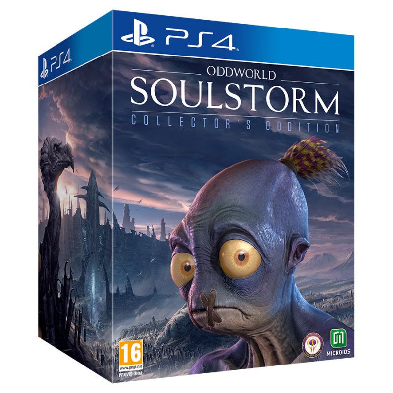 ODDWORLD SOULSTORM COLLECTOR EDITION PS4