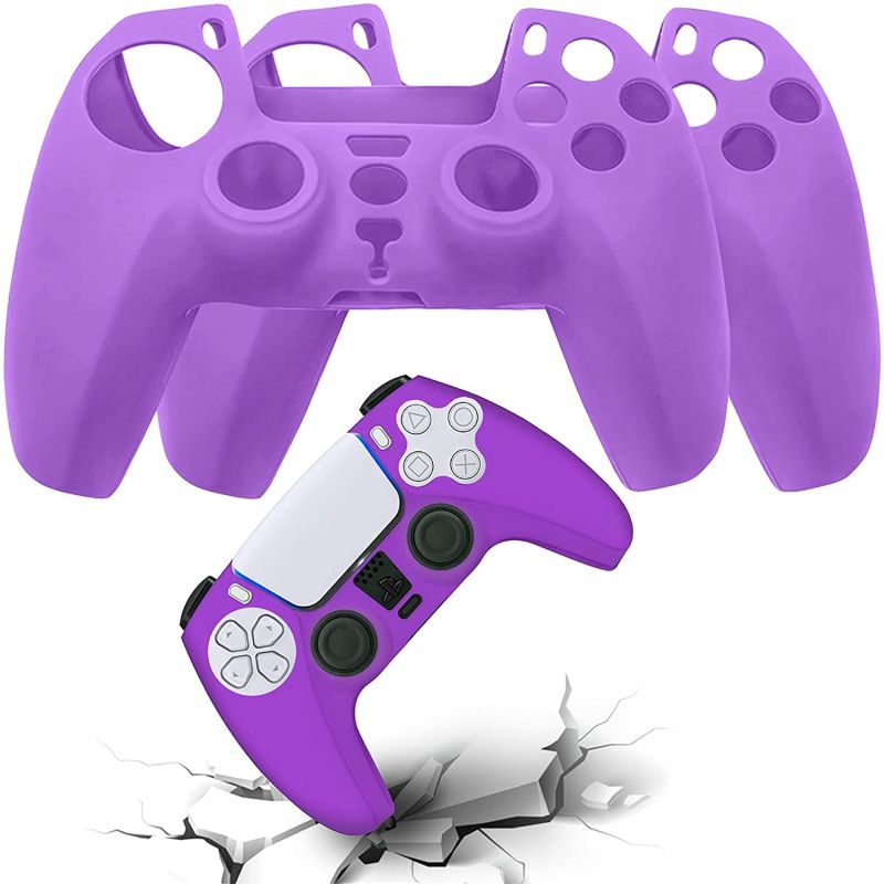 PROTECTION EN SILICONE POUR MANETTE PS5 DUALSENSE - DIGITAL VIOLET