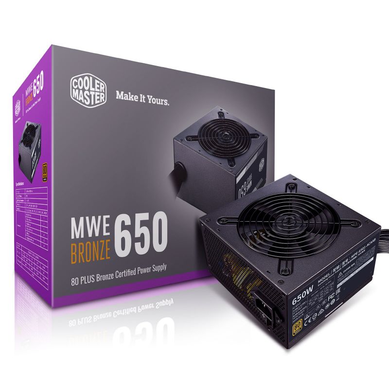 Alimentation AZZA 650W PSU 80 Plus Bronze