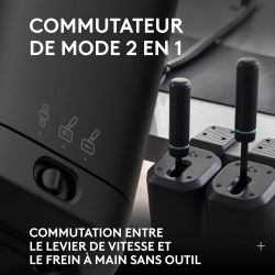 Boite de vitesse et frein à main LOGITECH G RS