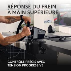 Boite de vitesse et frein à main LOGITECH G RS
