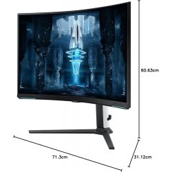 ECRAN GAMING 32" Samsung ODYSSEY NEO G8 - CURVE 4K 240Hz VA 1ms Mini LED FreeSync Premium Pro