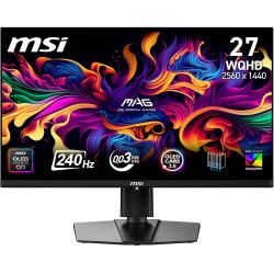 ECRAN GAMING 27" MSI MAG 271QP QD-OLED X24 QD-OLED QHD 240Hz 0.03ms HDR400 Adaptive-Sync