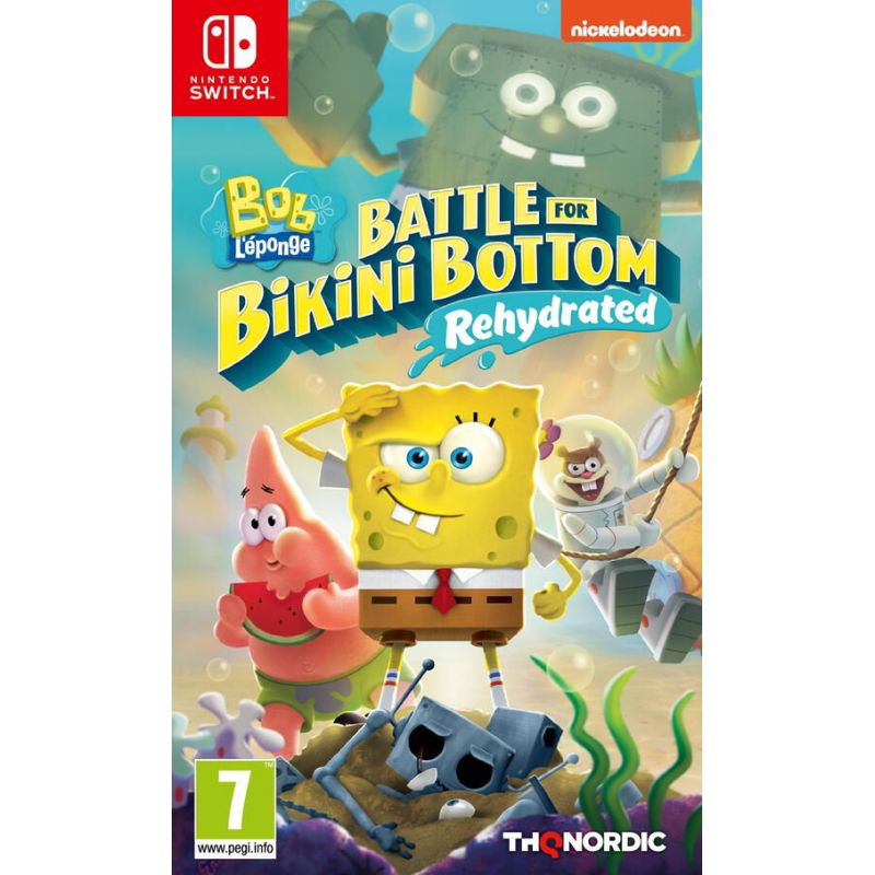 BOB L EPONGE SQUAREPANTS : BATTLE FOR BIKINI BOTTOM - REHYDRATED SWITCH