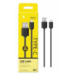 CABLE TYPE C 1M NOIR COMPATIBLE SWITCH