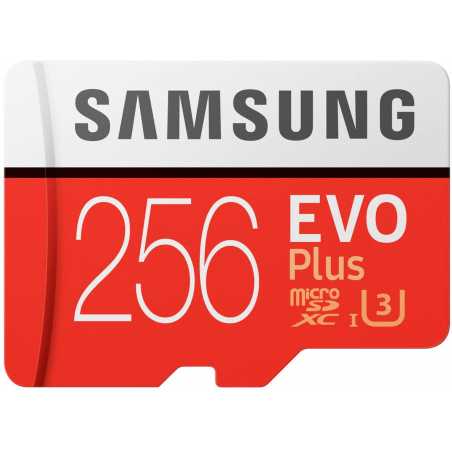 CARTE MICRO SD SAMSUNG EVO PLUS 256GB MB-MC256H 90/1100MB/S + ADAPT SD