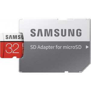 CARTE MICRO SD SAMSUNG EVO PLUS 32 GO MB-MC32GA 95/20MB/S UHS-I + ADAPTATEUR SD