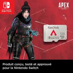 CARTE MICRO SDXC SANDISK 128GB APEX LEGENDS SWITCH