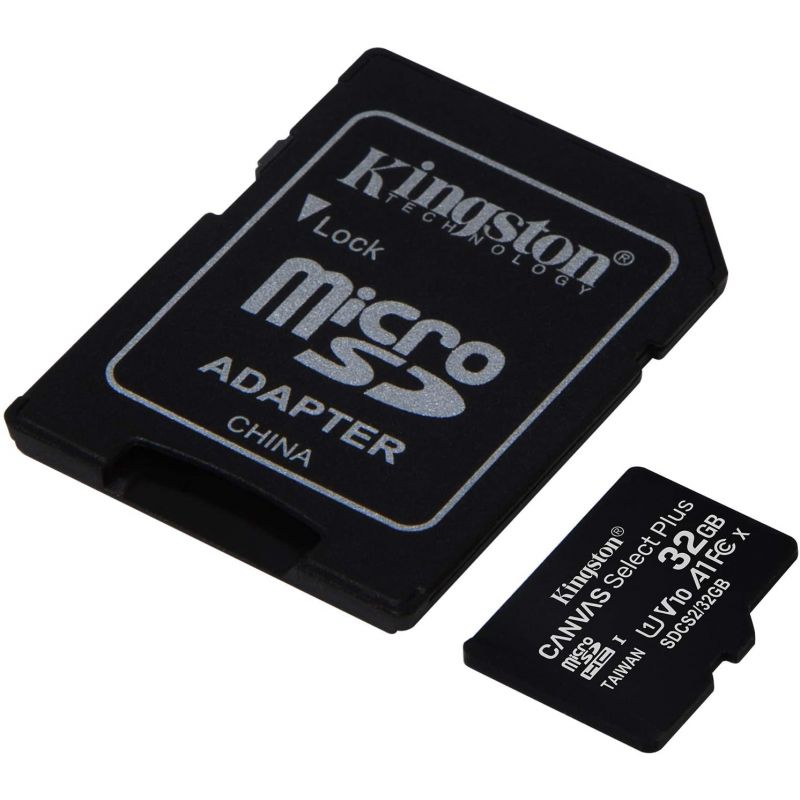 CARTE MICROSD 32 GB + ADAPTATEUR CLASSE 10