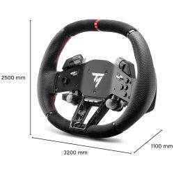 Thrustmaster Hypercar Wheel Add-On – Volant de Course Premium en Carbone et Alcantara