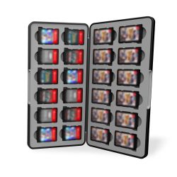Étui de rangement 24 en 1 pour Jeux Switch 2 et 1