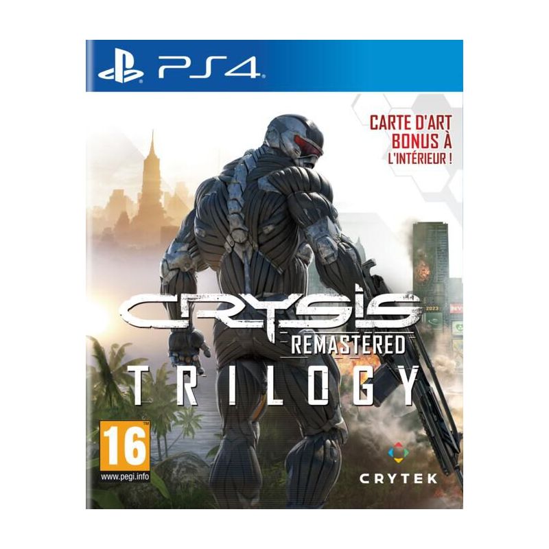 CRYSIS REMASTERED TRILOGY PS4