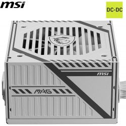 ALIMENTATION MSI MAG A650BNL - 650W 80+ BRONZE - WHITE