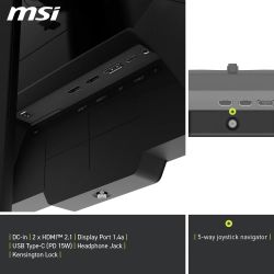 ECRAN GAMING 27" MSI MAG 274UPDF E16M