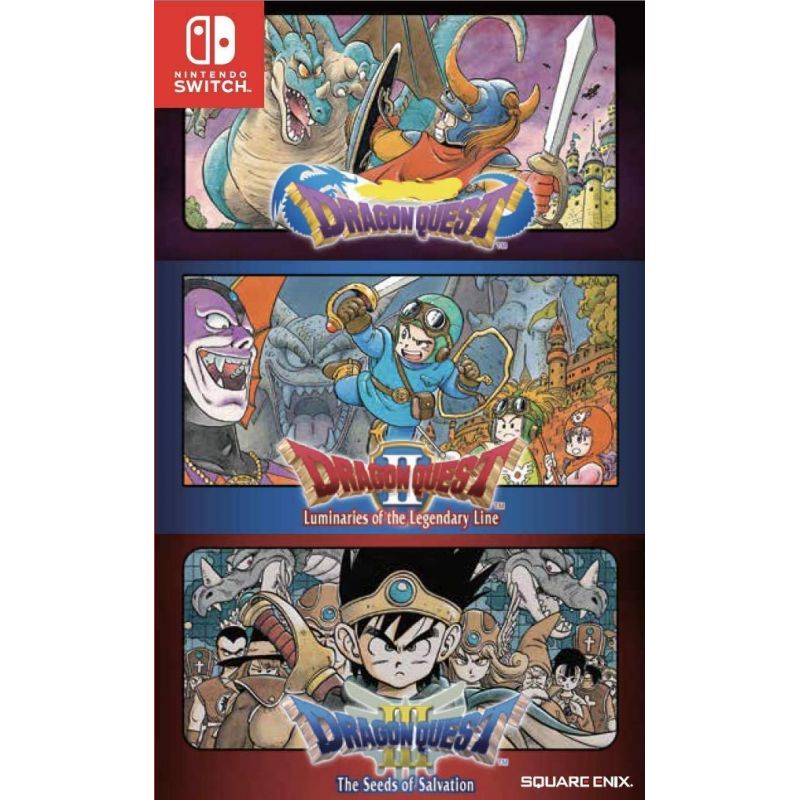 DRAGON QUEST I, IIANDIII (1, 2AND3) COLLECTION SWITCH