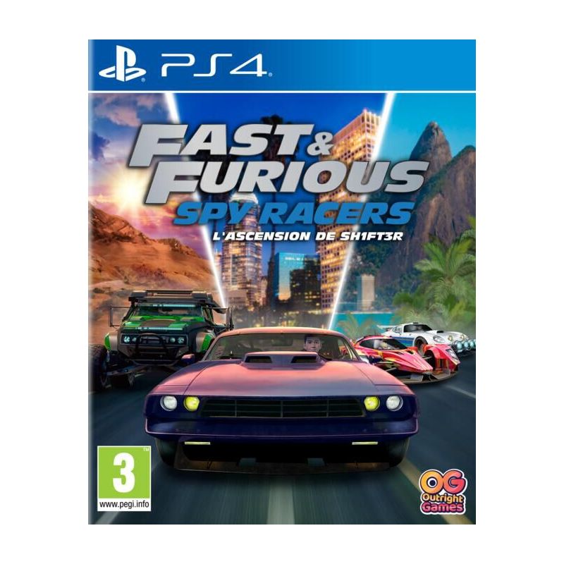 FAST AND FURIOUS: SPY RACERS RISE OF SH1FT3R PS4