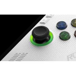Gâchettes arrière — Gros plan sur les gâchettes arrière situées au dos de la console.
