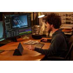 Écran secondaire pour créateurs — Utilisation du PA147CDV en complément d'un moniteur principal pour le multitâche.