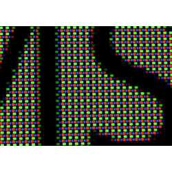 QD-OLED nouvelle generation — Le nouvel arrangement de pixels offre des images plus nettes, des details plus fins et un texte