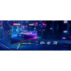Fluidite et precision en jeu — Le taux de rafraichissement 240 Hz et le temps de reponse 0,5 ms (GtG, min) pour une action