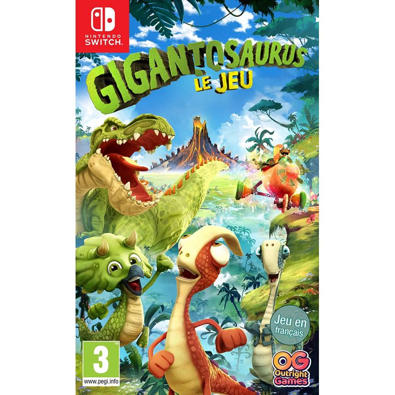 GIGANTOSAURUS: THE GAME SWITCH