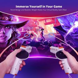 Gun AMVR VR G-Un Stock Compatible avec Quest 3s/Quest 3