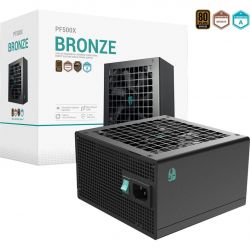 ALIMENTATION 500W DEEPCOOL PF500X- HD - 80 + Bronze