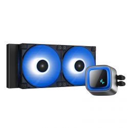 AIO (KIT DE WATERCOOLING) DEEPCOOL 240 LS520 ARGB BLACK