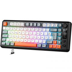 CLAVIER GAMING PC Spirit Of Gamer - Elite K30, Clavier Gamer TKL sans Fil AZERTY
