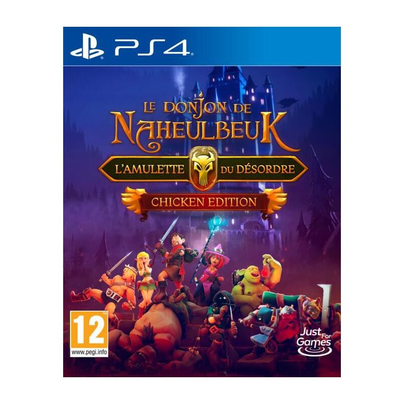 LE DONJON DE NAHEULBEUK L AMULETTE DU DESORDRE CHICKEN EDITION PS4 LE DONJON DE NAHEULBEUK L AMULETTE DU DESORDRE CHICKEN EDITION PS4