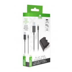KIT PLAY AND CHARGE BATTERIE + CABLE DE RECHARGE POUR XBOX SERIES X + CABLE DE 3 METRES