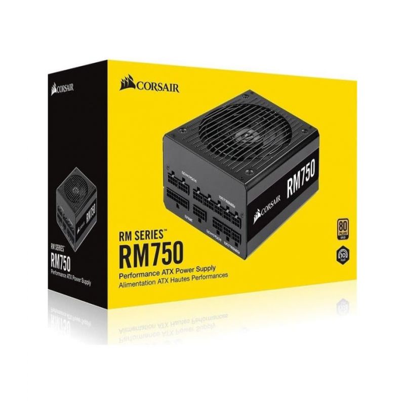 ALIMENTATION MODULAIRE CORSAIR RM750 80+ GOLD MODULAR