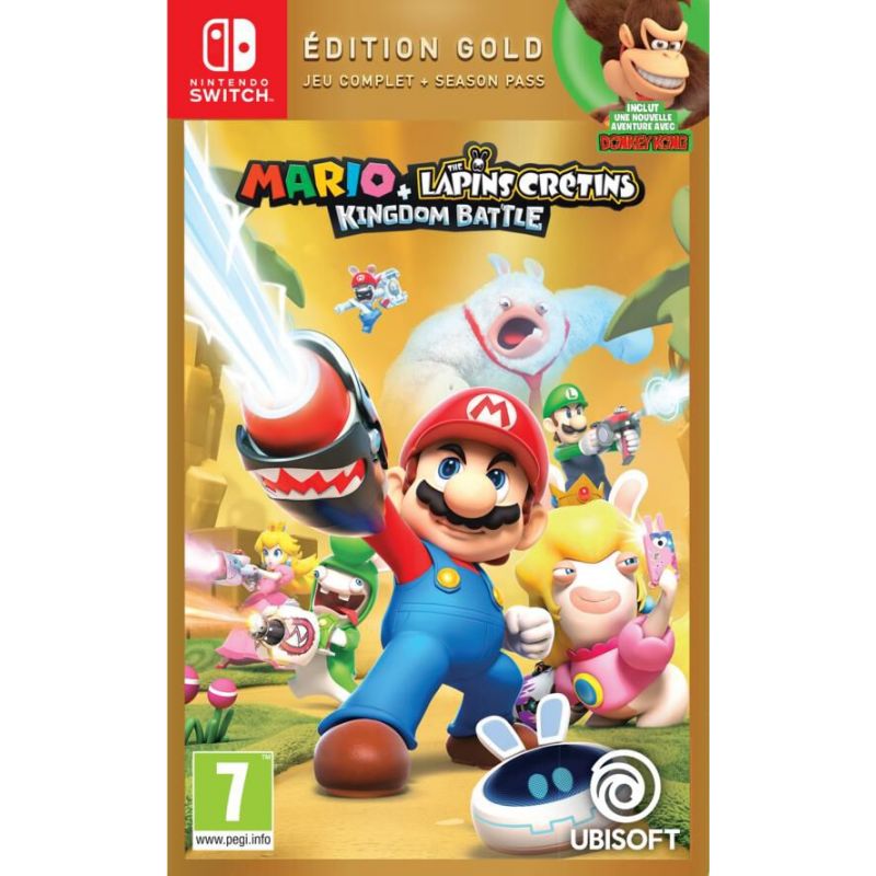 MARIO + THE LAPINS CRETINS KINGDOM BATTLE - GOLD EDITION SWITCH