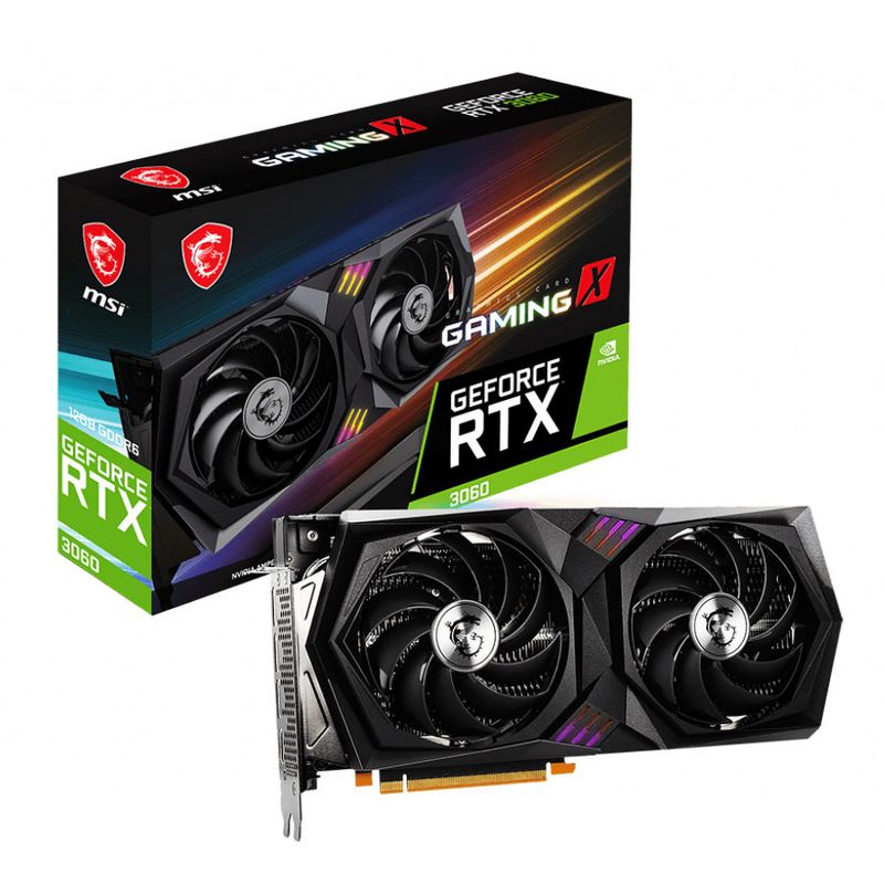 CARTE GRAPHIQUE MSI RTX 3060 GAMING X 12GO CARTE GRAPHIQUE MSI RTX 3060 GAMING X 12GO