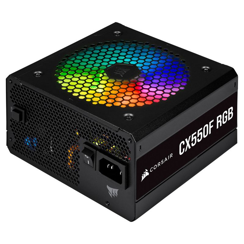 ALIM CORSAIR BLACK CX550F RGB 80+ BRONZE