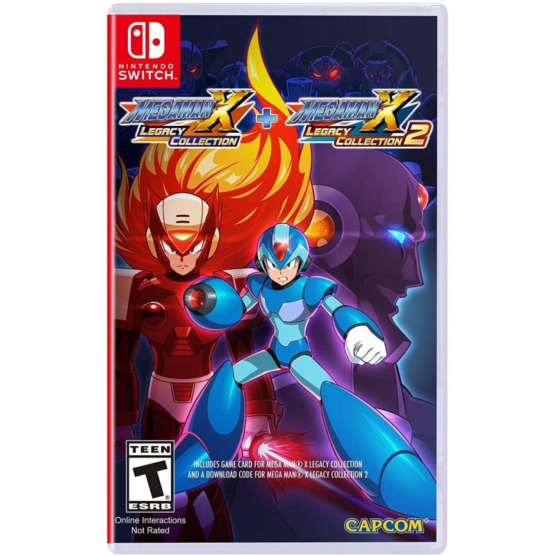 MEGA MAN X LEGACY COLLECTION 1+2 SWITCH