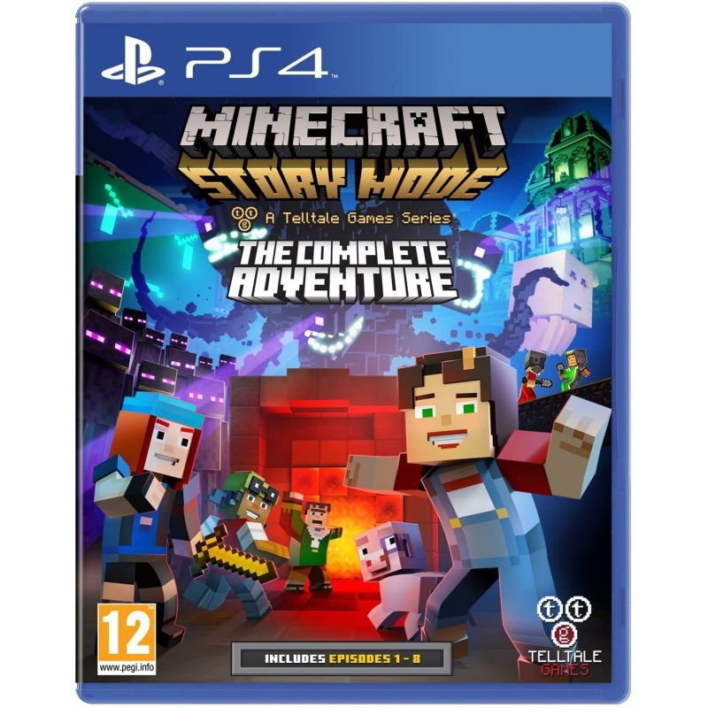 MINECRAFT STORY MODE THE COMPLETE ADVENTURE PS4