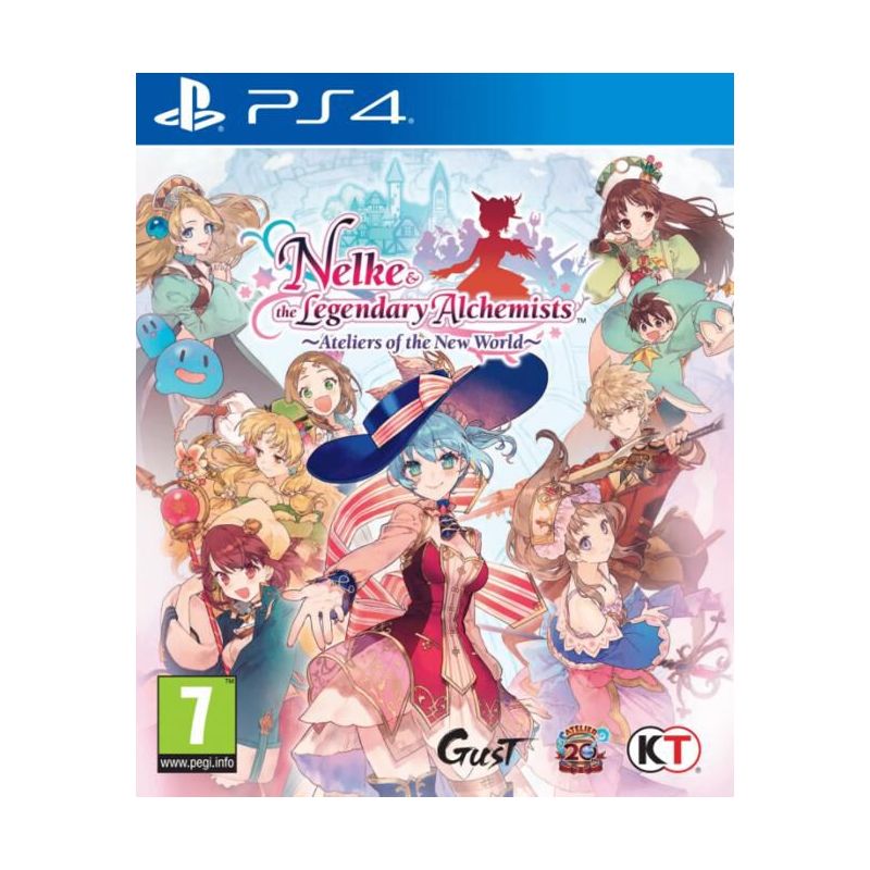 NELKE & THE LEGENDARY ALCHEMISTS ATELIERS OF THE NEW WORLD PS4