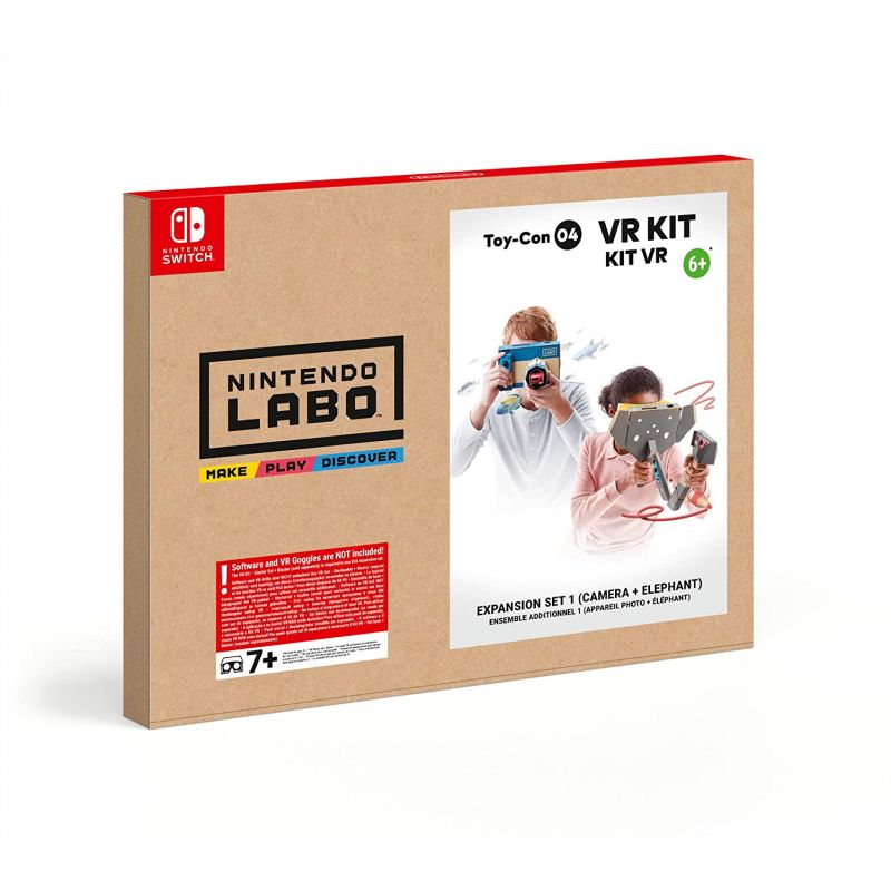 NINTENDO LABO - TOY-CON 04 - KIT VR : ENSEMBLE ADDITIONNEL 1 (APPAREIL PHOTO + ELEPHANT) SWITCH