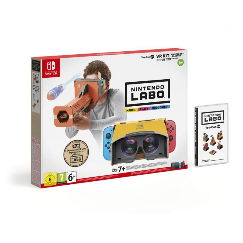 NINTENDO LABO - TOY-CON 04 - KIT VR : ENSEMBLE DE BASE + CANON SWITCH