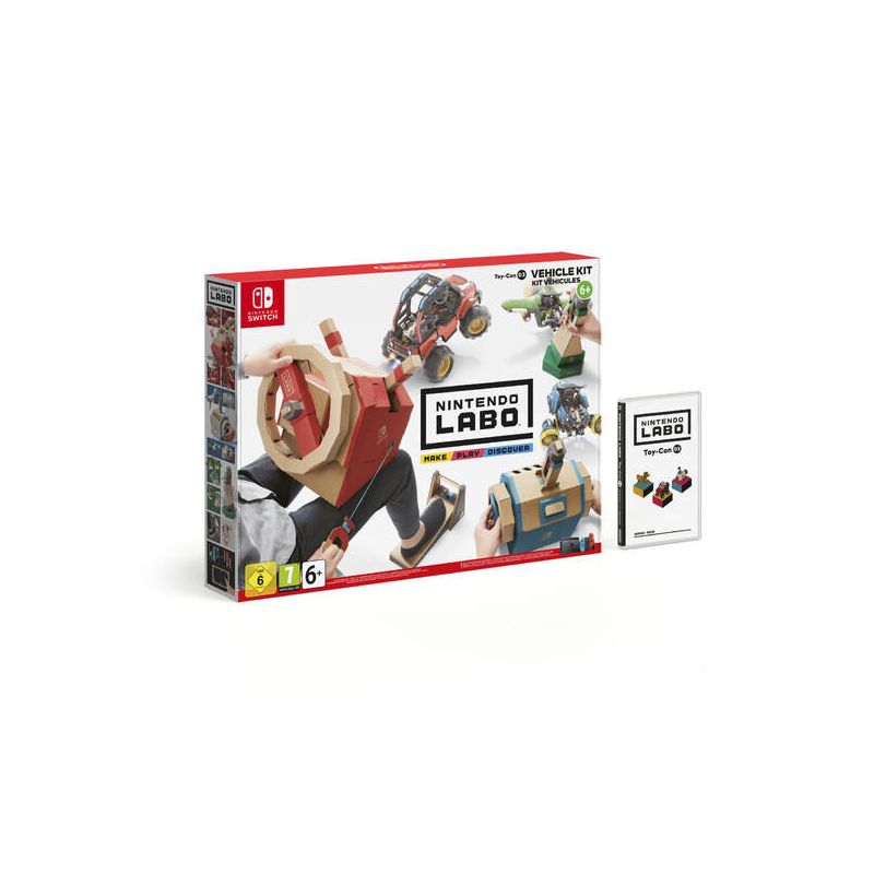 NINTENDO LABO TOY CON 3 VEHICULE KIT